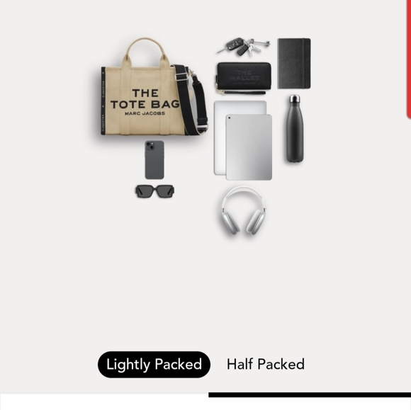 Marc Jacobs The Jacquard Medium Tote Bag - Picture 10 of 11